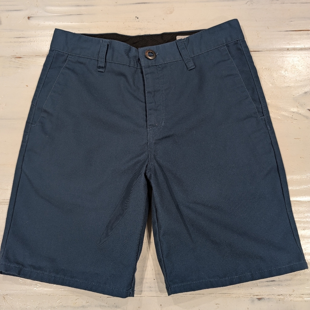 Boys Volcom Blue Shorts - Size 28